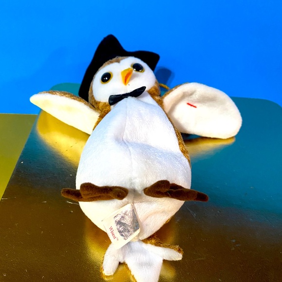 TY BEANIE BABIES WISEST OWL CLASS OF 2000 PLUSH NWT D.O.B. Jun 6, 2000 - Picture 9 of 11